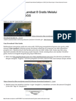 Cara Download Landsat 8 Gratis Melalui EarthExplorer USGS - Dari Rawa Aopa Ke Taman Nasional Komodo