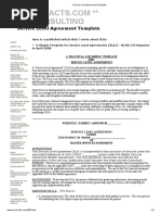 Service Level Agreement Template