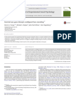 Averted Eye-Gaze Disrupts Configural Face Encoding PDF