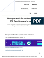 Management Information System CPA Questions and Answers - Kenyan Exams