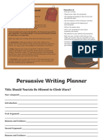 Persuasive Writing