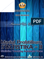 Modul Statistika II Uts PDF