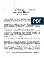 Minjung Theology A Korean Contextual The PDF