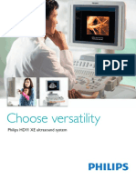 Philips HD11 XE Ultrasound System Versatility and Clinical Features