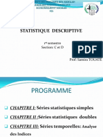 Cours Statistique Descriptive s1 FSJES FES PDF