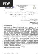 Reflexões Acerca Do Comércio e Consumo Na Perspectiva Da Geografia Humana