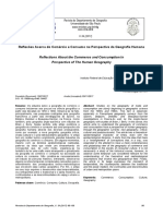 Reflexões Acerca Do Comércio e Consumo Na Perspectiva Da Geografia Humana