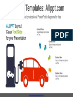 Electric Vehicle Charging PowerPoint Diagram