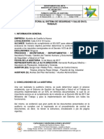 Informe Final SGSST PDF