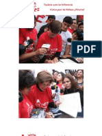 Candidatos a la alcaldía de Lima firman compromiso por la niñez