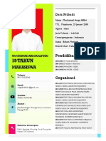 Mochamad Arega Alfikri - Curriculum Vitae PDF