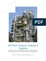 High Severity Fluid Catalytic Cracking of Naphtha