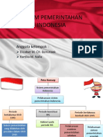 SISTEM PEMERINTAHAN INDONESIA (Elisabet Dan Kartika)