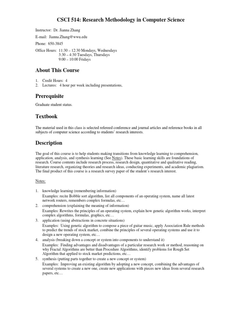 Research Methodology | PDF | System | Algorithms