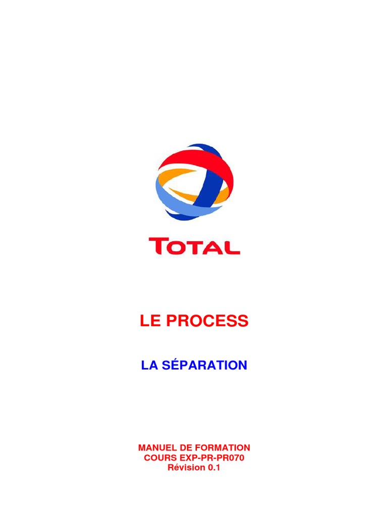 Comment Representer Sur Un Schema Des Gisement D hydrocarbure La separation-TOTAL PDF | PDF | Pétrole | Viscosité