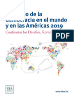 El Estado de La Democracia en El Mundo y en Las Americas 2019