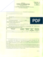 Form No 14 - 6 Pages