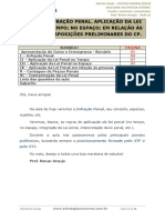 Aula 01 - INFRAÇÃO PENAL. APLICAÇÃO DA LEI PENAL.pdf