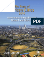 UN-Habitat - The State of African Cities 2010: Governance, Inequalities and Urban Land Markets