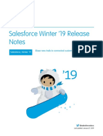Salesforce Winter19 Release Notes