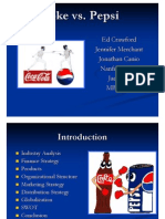 Coke vs Pepsi: A Global Cola War