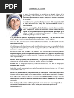 Biografia de Calcuta y Bosco