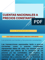 Cuentas Nacionales A Precios Constantes