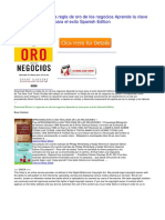 La Regla de Oro de Los Negocios Aprende La Clave para El Exito Spanish Edition - Ydg4ojw PDF