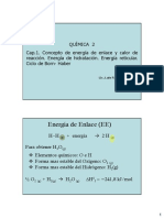 Clase Cap 1.5 Calor Formacion - E Enlace - Disolucion - Born-Haber