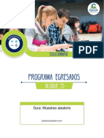 Solucionario Clase 22 Muestreo Aleatorio PDF