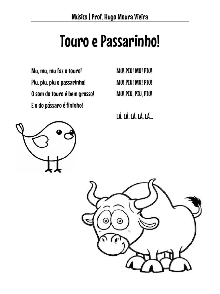 Touro E Passarinho Pdf