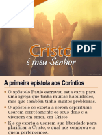 Cristo é Meu Senhor.pptx