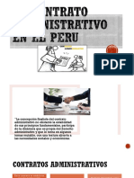 El Contrato Administrativo en El Peru