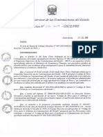 RESOLUCION #136-2019-OSCE-PRE (Código de Ética para El Arbitraje en Contrataciones Del Estado)