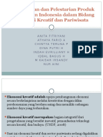 Pemanfaatan Kebudayaan Indonesia dalam Bidang Ekonomi Kreatif dan Pariwisata