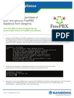 FreePBX Appliance Setup Guide PDF
