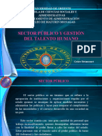 Sector Público y Gestión Del Talento Humano