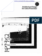 Architectural Design For Crime Prevention Oscar Newman PDF