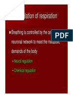 Regulation of respiration control