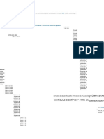 Artículo Científico - Definición, Características y Organización - PDF