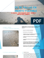 Tipos de Fallas en Pavimento Flexible