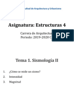 Magnitud e Intensidad Sísmica - Clase 2 PDF