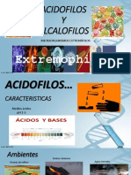 Acidofilos y Alcalifilos