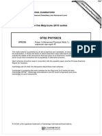 June 2015 (v5) MS - Paper 3 CIE Physics A-Level PDF