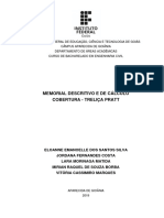 Memorial Descritivo e Cálculo-Treliça Pratt PDF