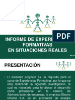 Exposición Experiencias Formativas