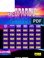 Jeopardy - Classification of Diseases