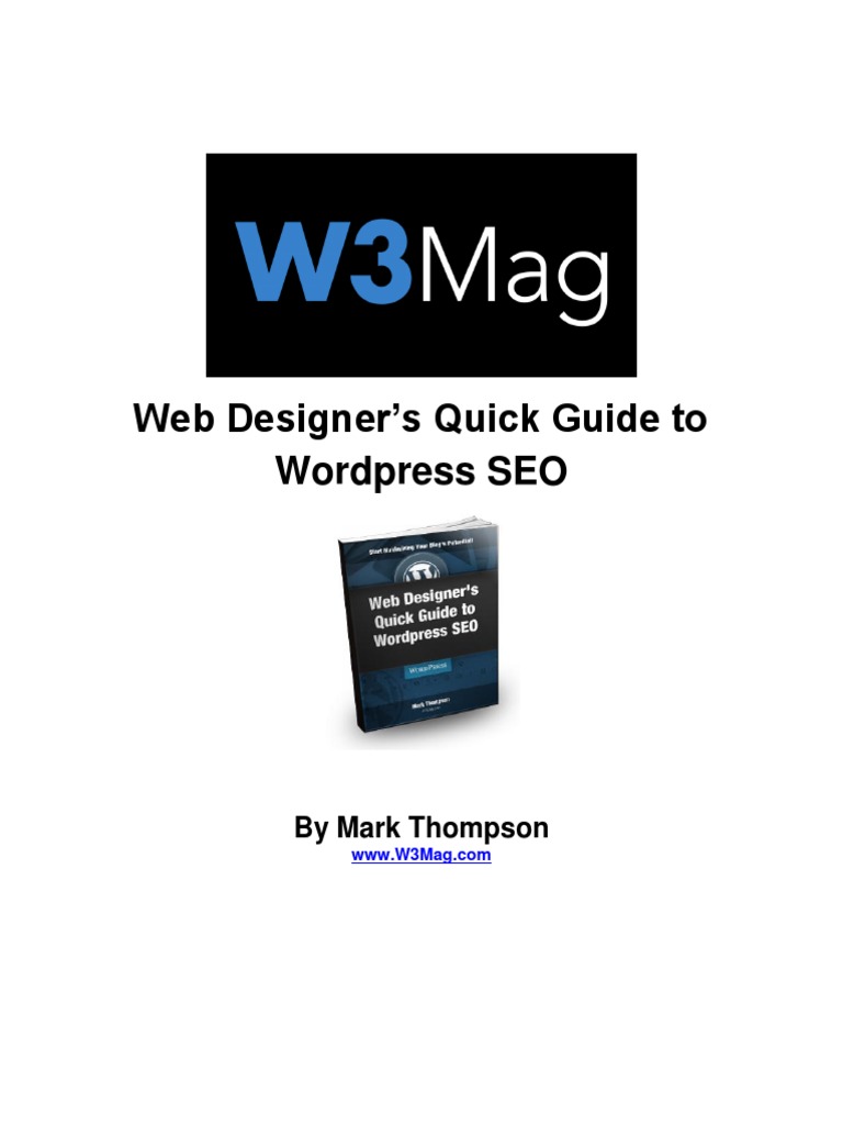 Wordpress SEO Quick Start Guide | PDF | Search Engine Optimization ...
