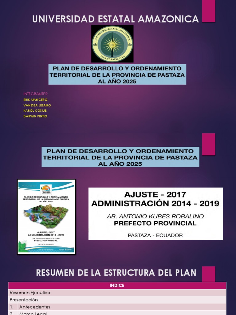 Plan de Desarrollo | PDF | Población mundial | Ecuador
