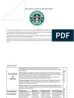 Estrategia Genérica y Cadena de Valor de Starbucks